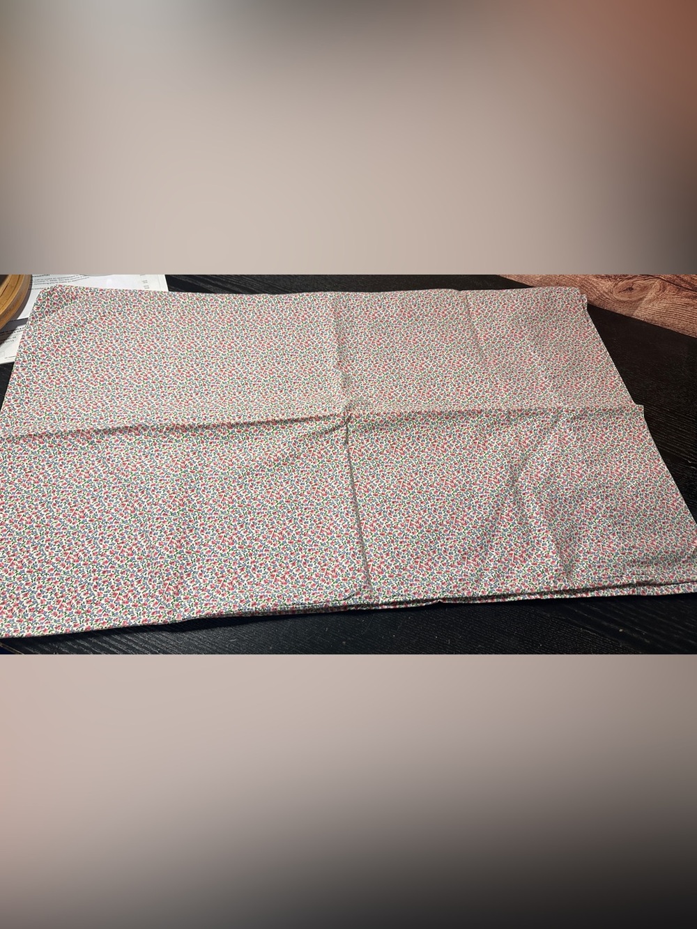 Ralph Lauren Home vintage micro-ditsy calico floral pillow cases standard 18x31